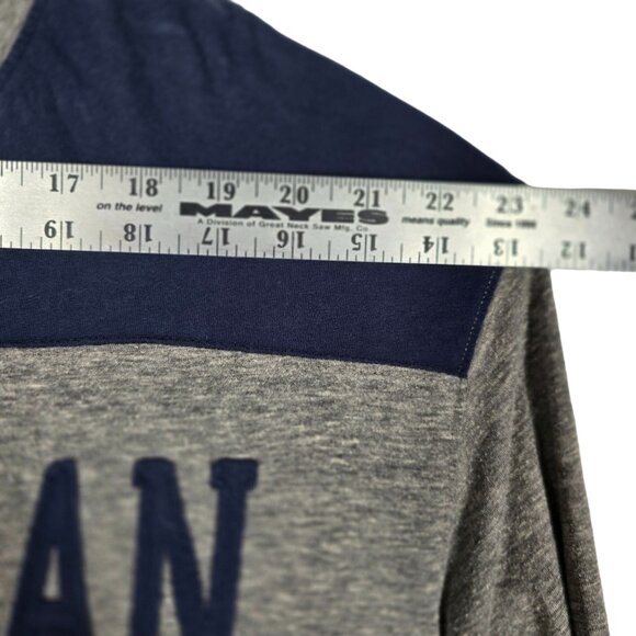 University Of Michigan Colosseum Tee Shirt XL Long Sleeve - Picture 4 of 7